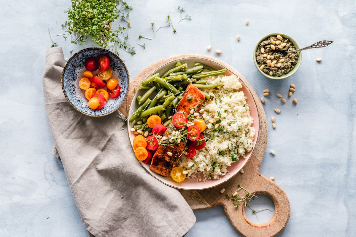 Fresh salad bowl for weight management